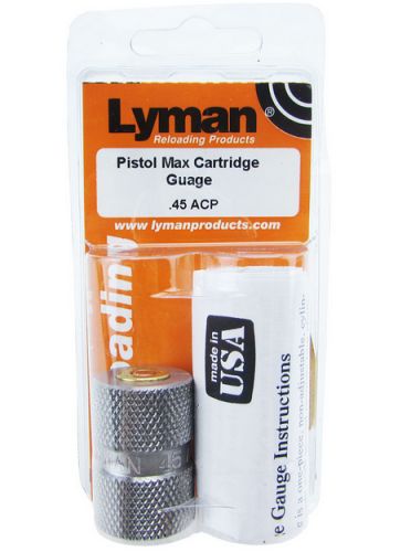 Pro Maximum Cartridge Gauges 45 ACP Stainless