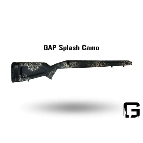 Grayboe Eagle Short Action Right Hand Rifle Stock GAP Splash Camo
