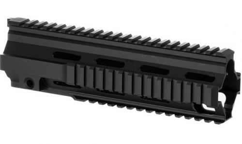 BRN-4 Quad Rail Handguard, 9, Black