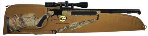 CVA ACCURA V2 PKG 50CAL W3X9 NITRIDE W/SOFT CASE