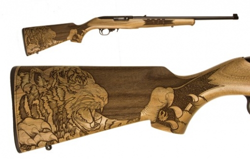 Ruger 10/22 Tiger Engraved .22