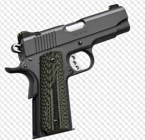 Kimber Pro TLE II .45 ACP 4 G10 grips