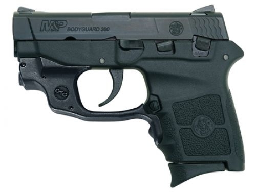 Smith & Wesson LE BODYGUARD .380 ACP GREEN CRIMSON TRACE LASER