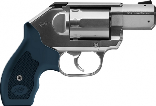 Kimber K6s Stainless/Blue Grip 357 Magnum Revolver