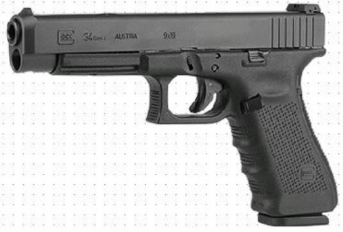 GLOCK GEN4 34 9MM 5.32 Adjustable Sights 17