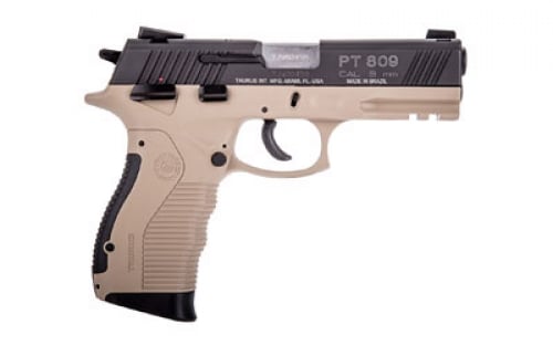 TAURUS 809 9MM BL 4 17RD NOVAK FDE