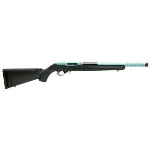 Ruger 10/22 .22 LR  BLUE W/ TURQUOISE RCVR & BBL