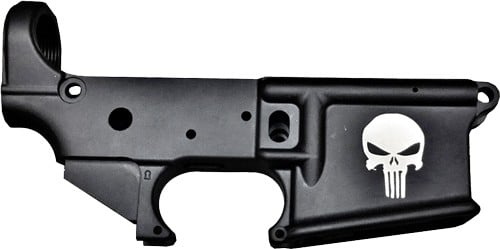 Anderson Manufacturing AM-15 AR-15 Stripped Punisher Skull 223 Remington/5.56 NATO Lower Receiver