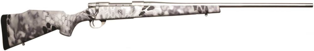 Weatherby Vanguard Kryptek .243 Winchester Bolt-Action Rifle 24 Barrel, Camo Stock