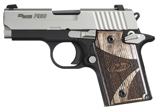 Sig Sauer LE P938 Two-Tone Blackwood