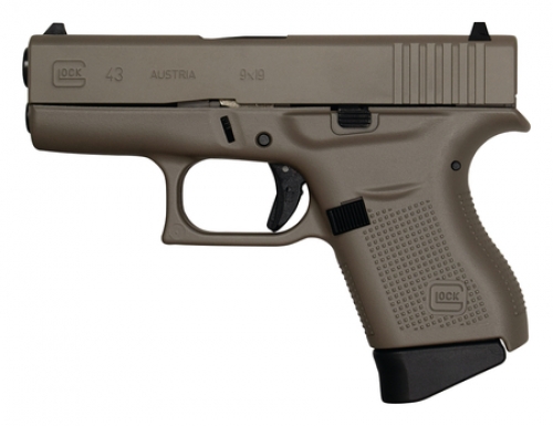 GLOCK 43 9MM 3.39 FXD EA 6