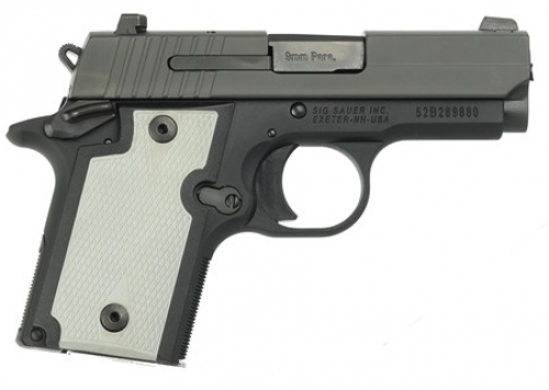 Sig Sauer 938 9mm BLK/GRY Siglite NS 6+1