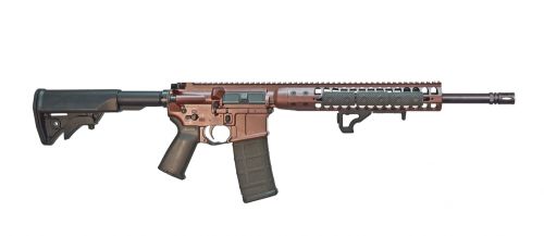 LWRC International IC DI Flat Dark Red 300 AAC Blackout Semi Auto Rifle