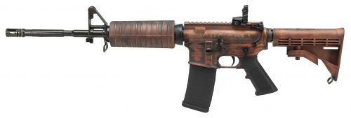 Colt M4 Carbine .223 Remington/5.56 NATO Spartan Clad Molon Labe
