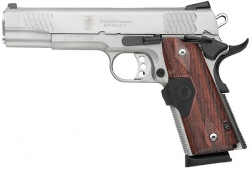 Smith & Wesson SW1911 CT E-Series 8+1 45ACP 5 w/ Crimson Trace