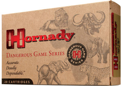 Hornady DGS 416 Remington Magnum Dangerous Game Solid 400 GR