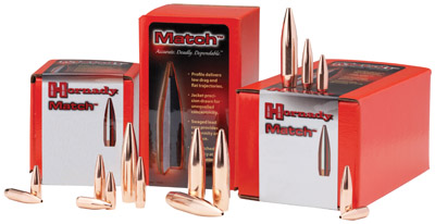 Hornady Rifle Bullet 22 Cal 75 Grain Boat Tail Hollow Point