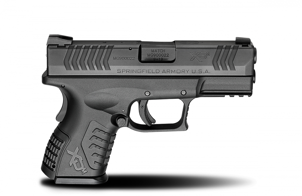 Springfield Armory XDM9389CBHC XDM Compact 9mm 3.8 19+1 Poly Grip Black