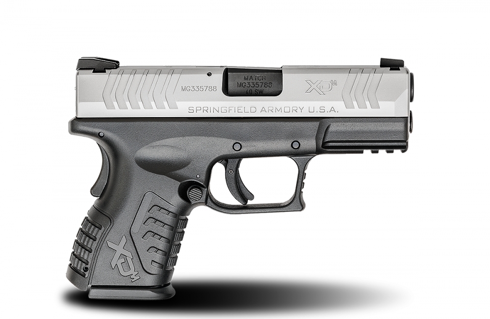 Springfield Armory XDM9384CSHC XDM Compact 40 S&W 3.8 16+1 Blk Syn Grip SS