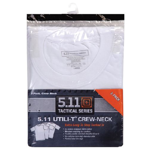 Utili-T Crew T-Shirt 3 Pack | White | Large