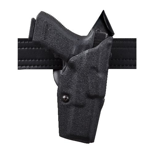 ALS Mid-Ride Level I Retention Duty Holster | STX Tactical Black | Right