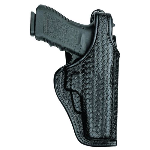 Accumold Elite Defender II Duty Holster | Black | Basket Weave | Right