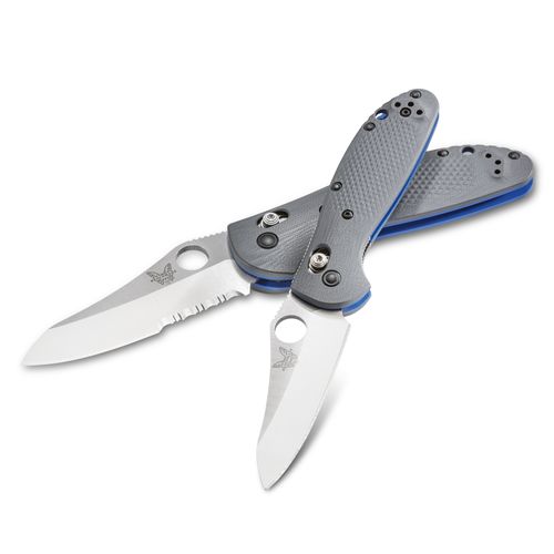 Benchmade-Pardue Griptilian Axis | Sheepsfoot | Gray