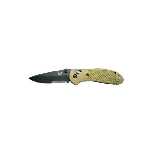 Benchmade-Pardue Griptilian | Drop Point | Sand