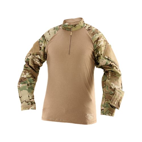 TruSpec - TRU Long Sleeve 1/4 Zip Combat Shir | MultiCam | Large