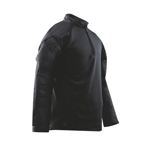 TruSpec - TRU Quarter Zip Winter Combat Shirt | Black | Large