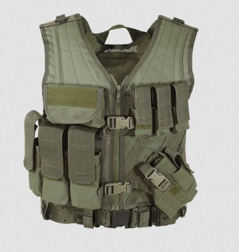 Voodoo Tactical MSP-06 Entry Assault Vest | OD Green | Medium/X-Large