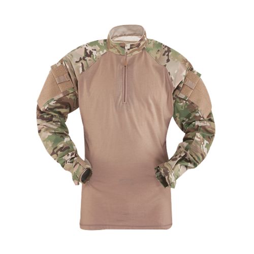 TruSpec - TRU Long Sleeve 1/4 Zip Combat Shirt | MultiCam | Medium