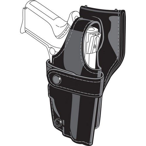 Model 0705 SSiII Low-Ride, Level III Retention Duty Holster