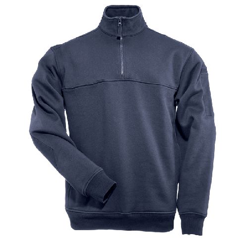 Storm 1/4 Zip Job Shirt | Fire Navy | Large