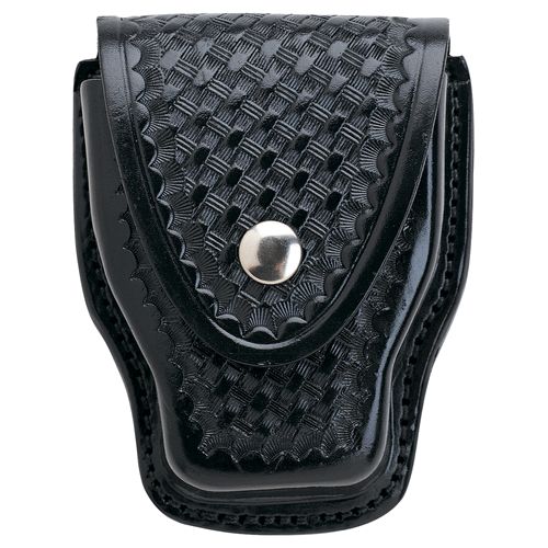 Handcuff Case Black Basket Weave A508BW Buds Gun Shop