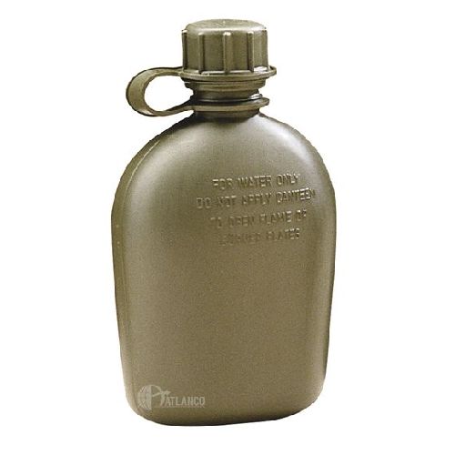 GI 1-Quart 3-Piece Canteen | OD Green