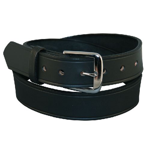 Traditional 1 1/2in Off Duty Belt | Black | Plain | Size: 44
