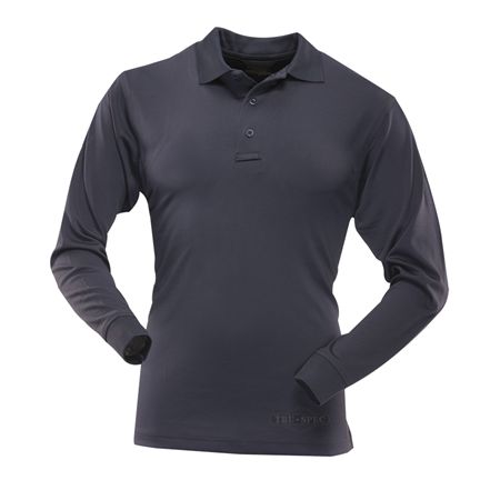 Long Sleeve Performance Polo | Navy | X-Large