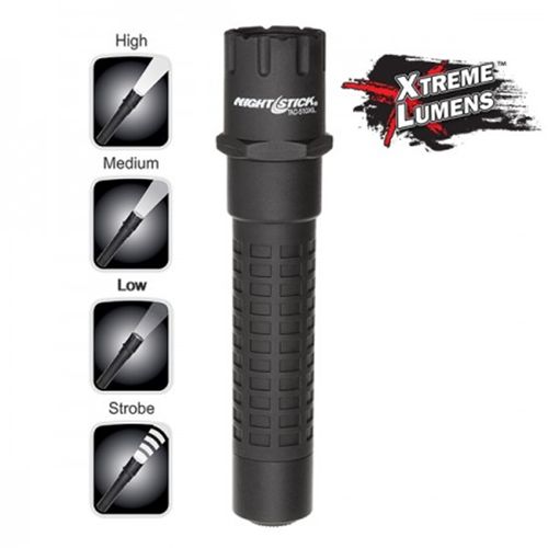 Xtreme Lumens Polymer Multi-Function Tactical Flashlight - Rechargeable | Black