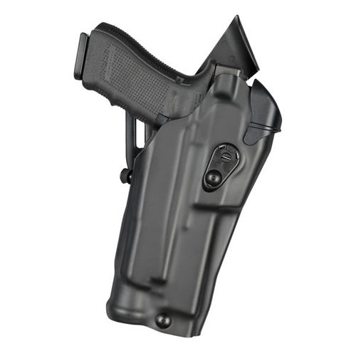 Model 6390RDS ALS Mid-Ride Level I Retention Duty Holster | Black | STX Basket Weave | Right