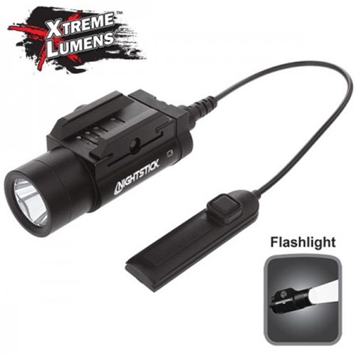 Xtreme Lumens Tactical Weapon-Mounted Light w/ Remote Pressure Switch - Lon