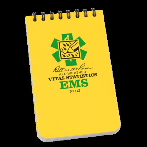 RiteRain 3x5 EMS Notebook | Yellow | 3 x 5