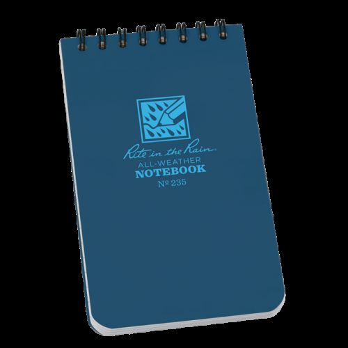 RiteRain 3x5 BL Notebook | Blue | 3 x 5