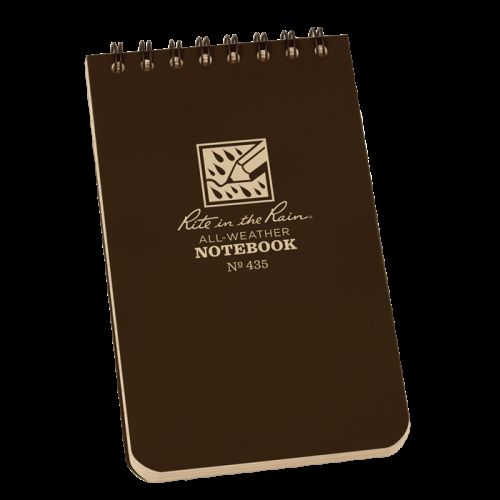 RiteRain 3x5 BR Notebook | Brown | 3 x 5