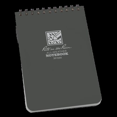 RiteRain 4x6 GY Notebook | Gray | 4 x 6