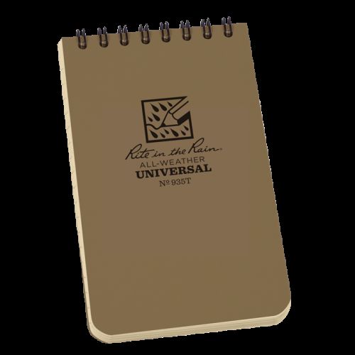 RiteRain 3x5 Tan Notebook | Tan | 3 x 5