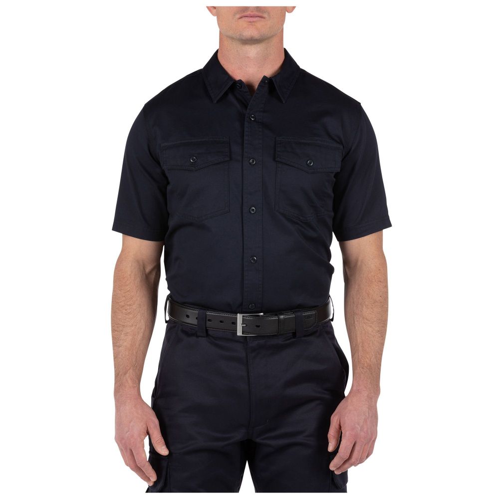 5.11 Tactical Company Shirt, Charcoal, Mens, Small