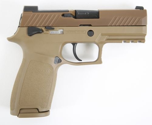 Sig Sauer P320 M18 Coyote 9mm Pistol LE/MIL/IOP