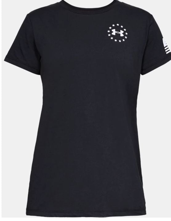 UA Womens Freedom Flag T-Shirt