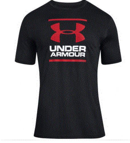 UA GL Foundation SS T-BLK,LG